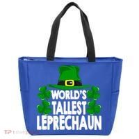 World's Tallest Leprechaun Funny Green St Patricks Day Funny Gift Funny Gift Tote Bag thumb 0