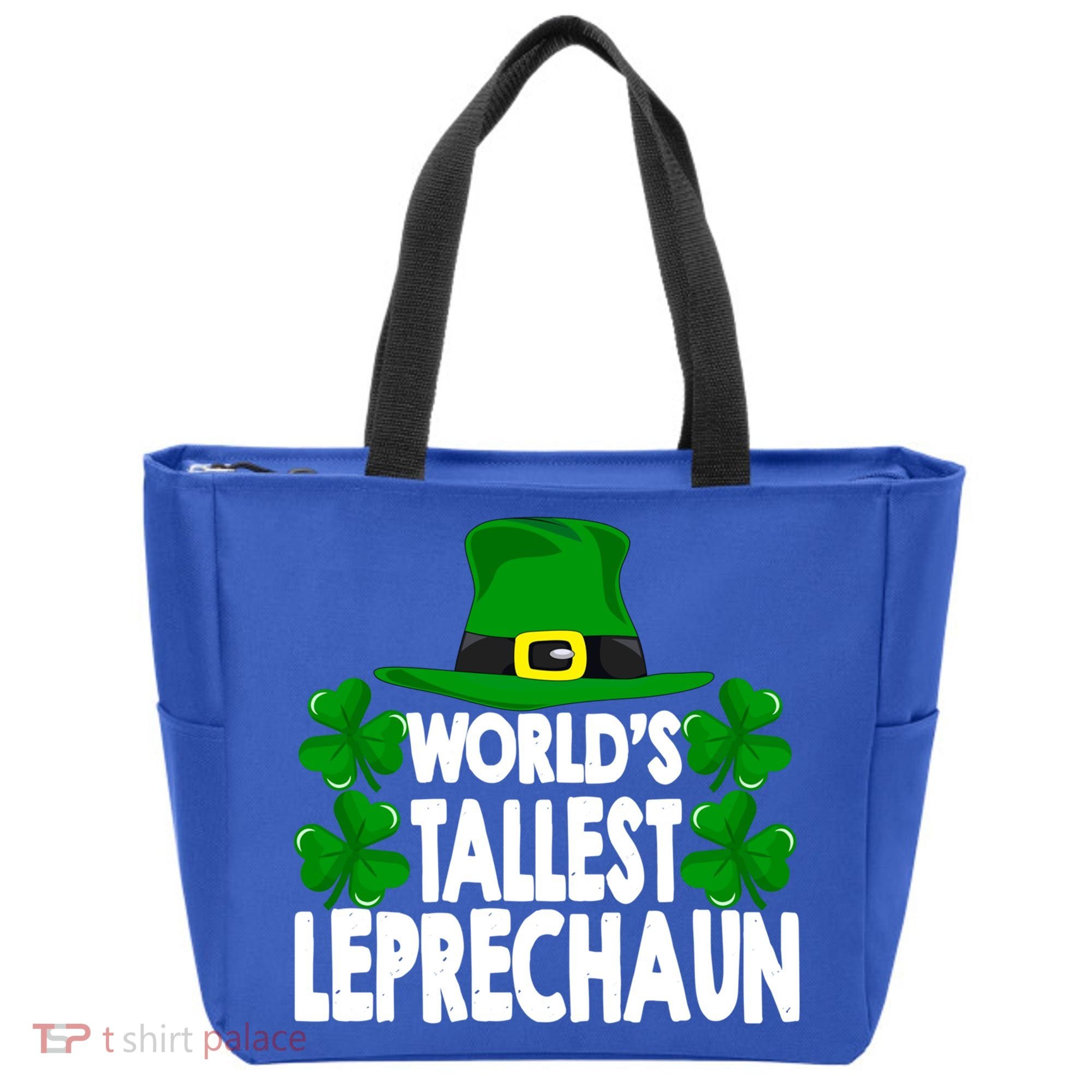 World's Tallest Leprechaun Funny Green St Patricks Day Funny Gift Funny Gift Tote Bag