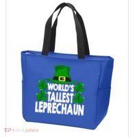 World's Tallest Leprechaun Funny Green St Patricks Day Funny Gift Funny Gift Tote Bag thumb 3