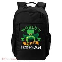 World's Tallest Leprechaun Funny St Patricks Day Backpack thumb 0