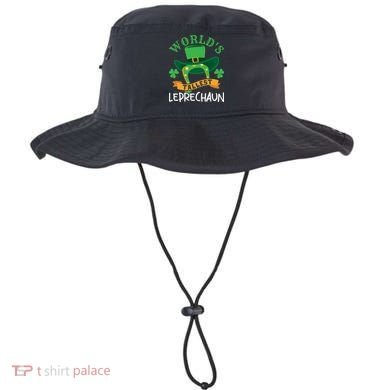 World's Tallest Leprechaun Funny St Patricks Day Bucket Hat