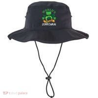 World's Tallest Leprechaun Funny St Patricks Day Bucket Hat thumb 0