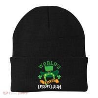 World's Tallest Leprechaun Funny St Patricks Day Beanie thumb 0