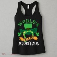 World's Tallest Leprechaun Funny St Patricks Day Women's Tank Top thumb 3
