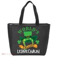 World's Tallest Leprechaun Funny St Patricks Day Tote Bag thumb 0