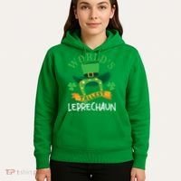 World's Tallest Leprechaun Funny St Patricks Day Hoodie thumb 5