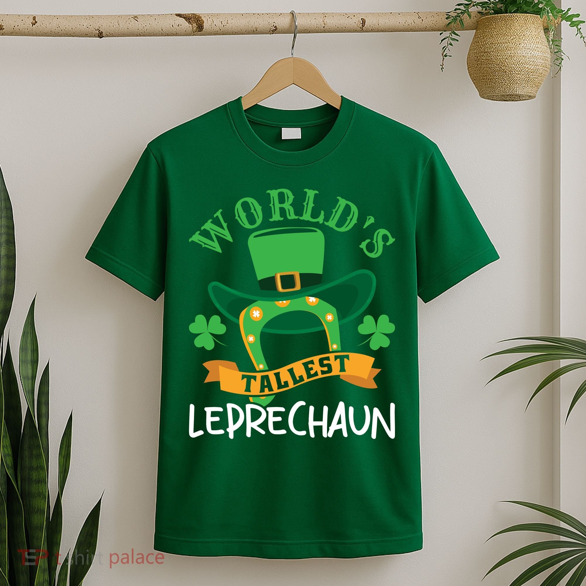 World's Tallest Leprechaun Funny St Patricks Day T-Shirt