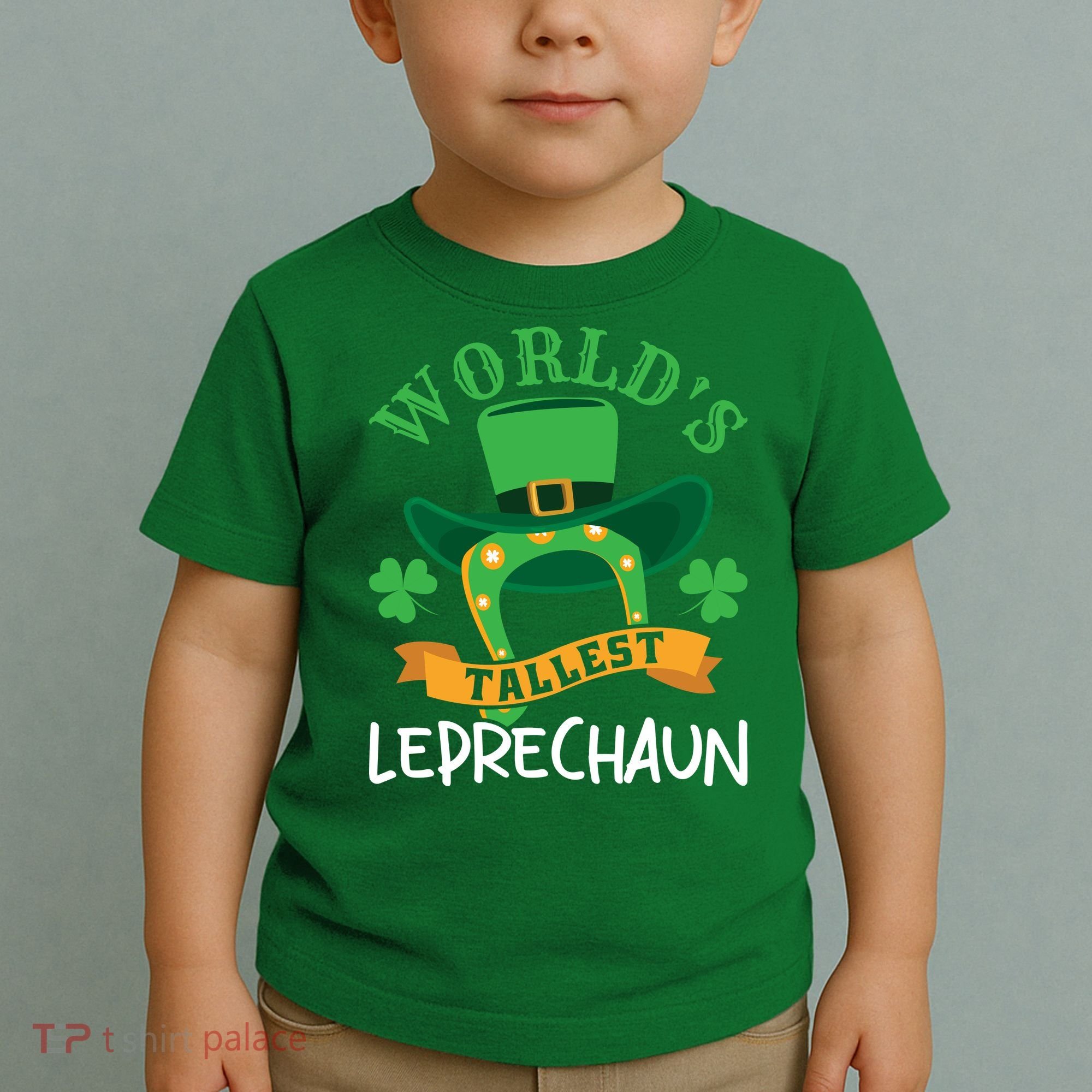 World's Tallest Leprechaun Funny St Patricks Day Toddler T-Shirt