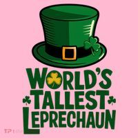 Worlds Tallest Leprechaun St Patricks Day Funny Irish  Coaster thumb 2