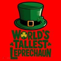 Worlds Tallest Leprechaun St Patricks Day Funny Irish  Santa Hat thumb 1