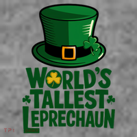 Worlds Tallest Leprechaun St Patricks Day Funny Irish  Toddler Hoodie thumb 2