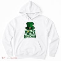 Worlds Tallest Leprechaun St Patricks Day Funny Irish  Hoodie thumb 0