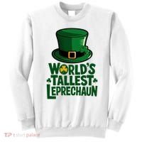 Worlds Tallest Leprechaun St Patricks Day Funny Irish  Sweatshirt thumb 0