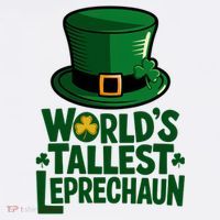 Worlds Tallest Leprechaun St Patricks Day Funny Irish  Women's Hoodie thumb 2