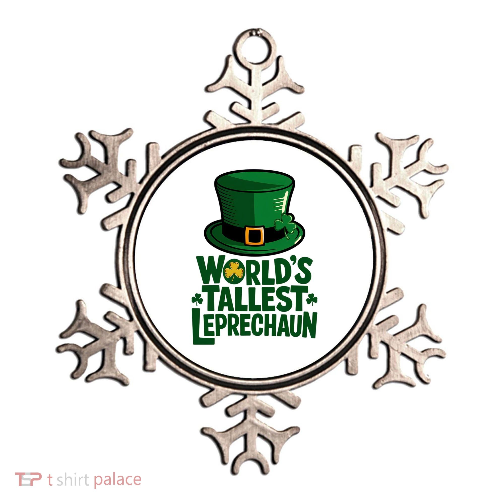 Worlds Tallest Leprechaun St Patricks Day Funny Irish  Ornament