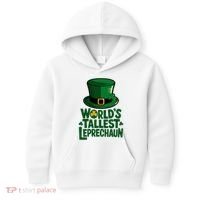 Worlds Tallest Leprechaun St Patricks Day Funny Irish  Kids Hoodie thumb 0