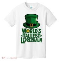 Worlds Tallest Leprechaun St Patricks Day Funny Irish  Kids T-Shirt thumb 0