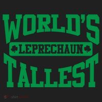 World's Tallest Leprechaun Funny St Patricks Day Funny Gift Women's Sweatshirt thumb 2