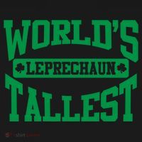 World's Tallest Leprechaun Funny St Patricks Day Funny Gift Bucket Hat thumb 4