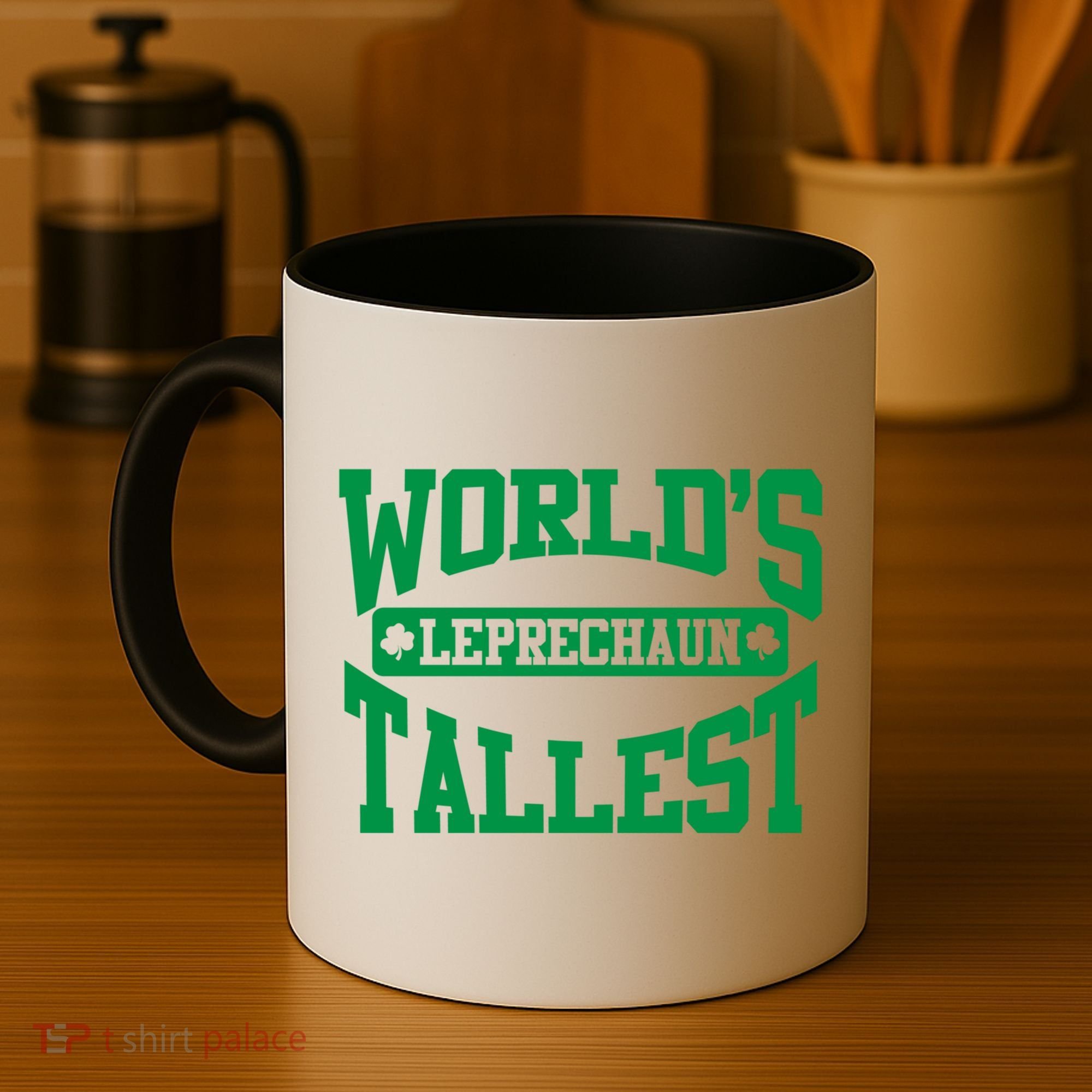 World's Tallest Leprechaun Funny St Patricks Day Funny Gift Coffee Mug