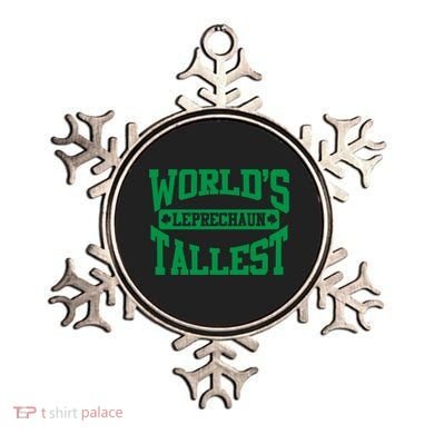 World's Tallest Leprechaun Funny St Patricks Day Funny Gift Ornament