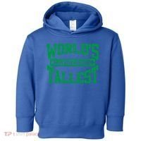 World's Tallest Leprechaun Funny St Patricks Day Funny Gift Toddler Hoodie thumb 0