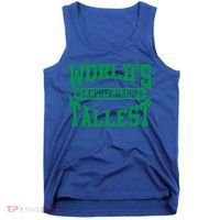 World's Tallest Leprechaun Funny St Patricks Day Funny Gift Tank Top thumb 0