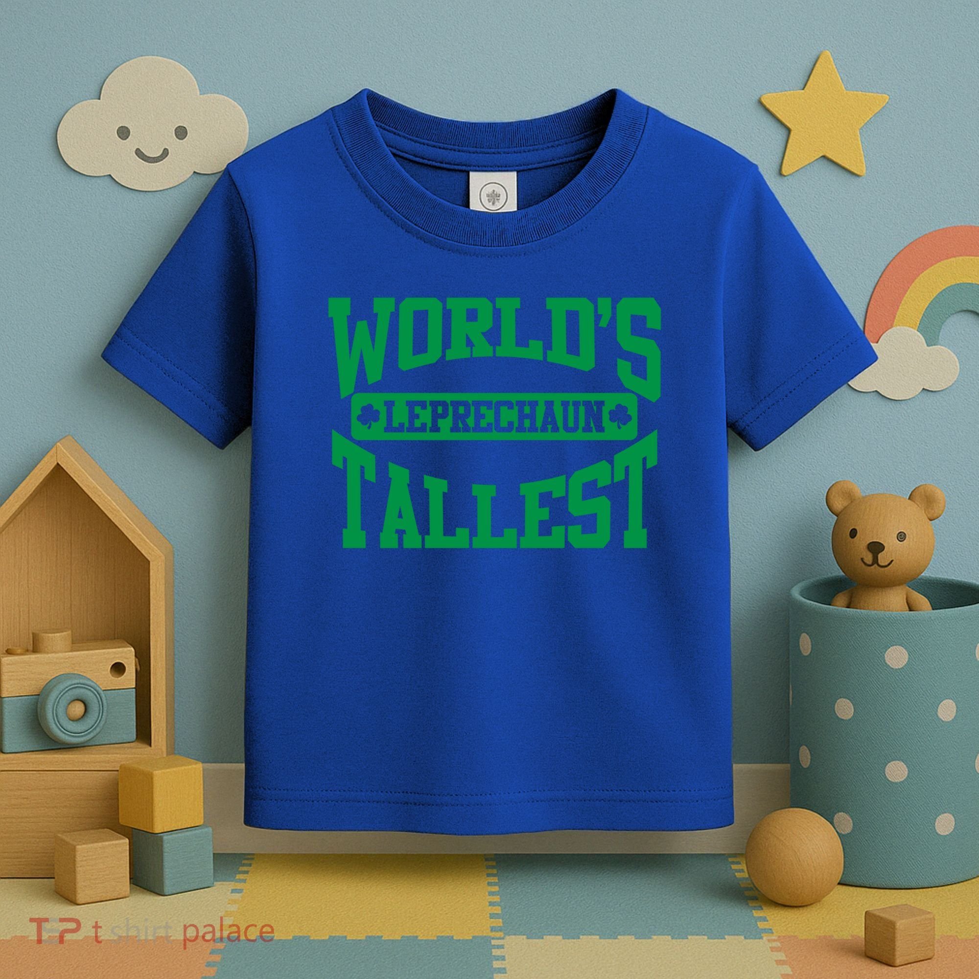 World's Tallest Leprechaun Funny St Patricks Day Funny Gift Toddler T-Shirt