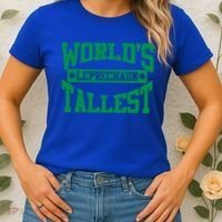 World's Tallest Leprechaun Funny St Patricks Day Funny Gift Women's T-Shirt thumb 2