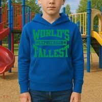 World's Tallest Leprechaun Funny St Patricks Day Funny Gift Kids Hoodie thumb 2