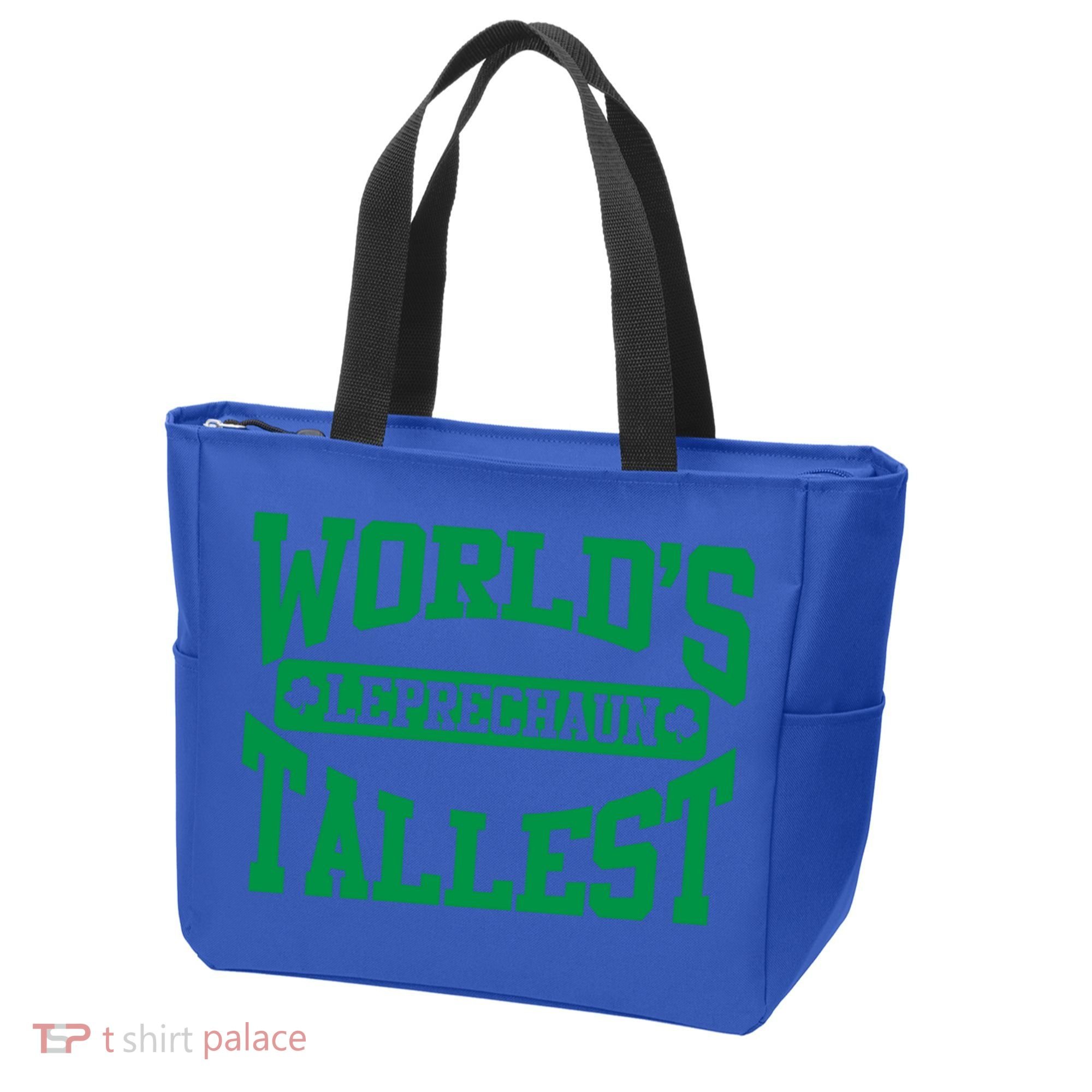 World's Tallest Leprechaun Funny St Patricks Day Funny Gift Tote Bag