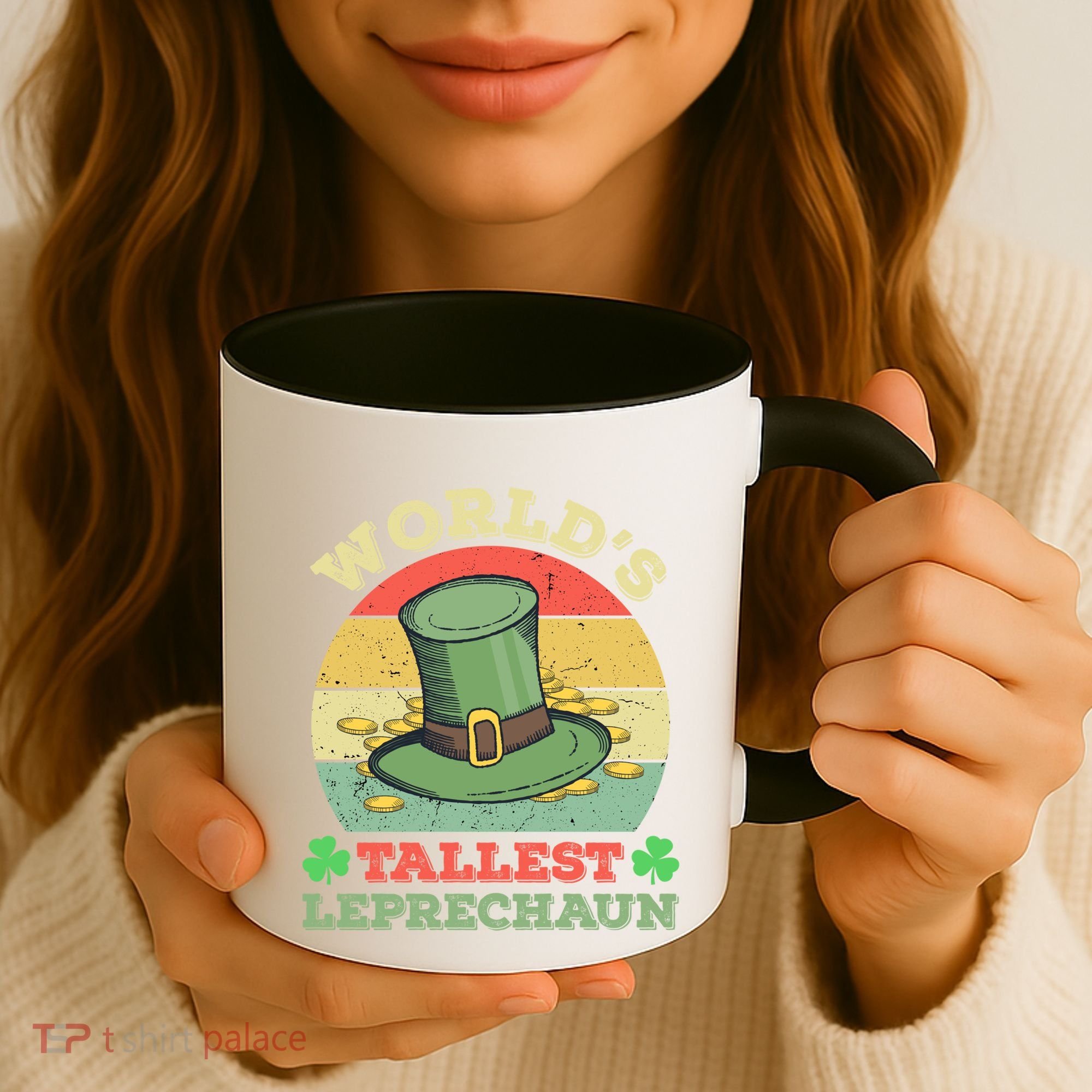 World's Tallest Leprechaun Irish Funny St Patricks Day Great Gift Coffee Mug