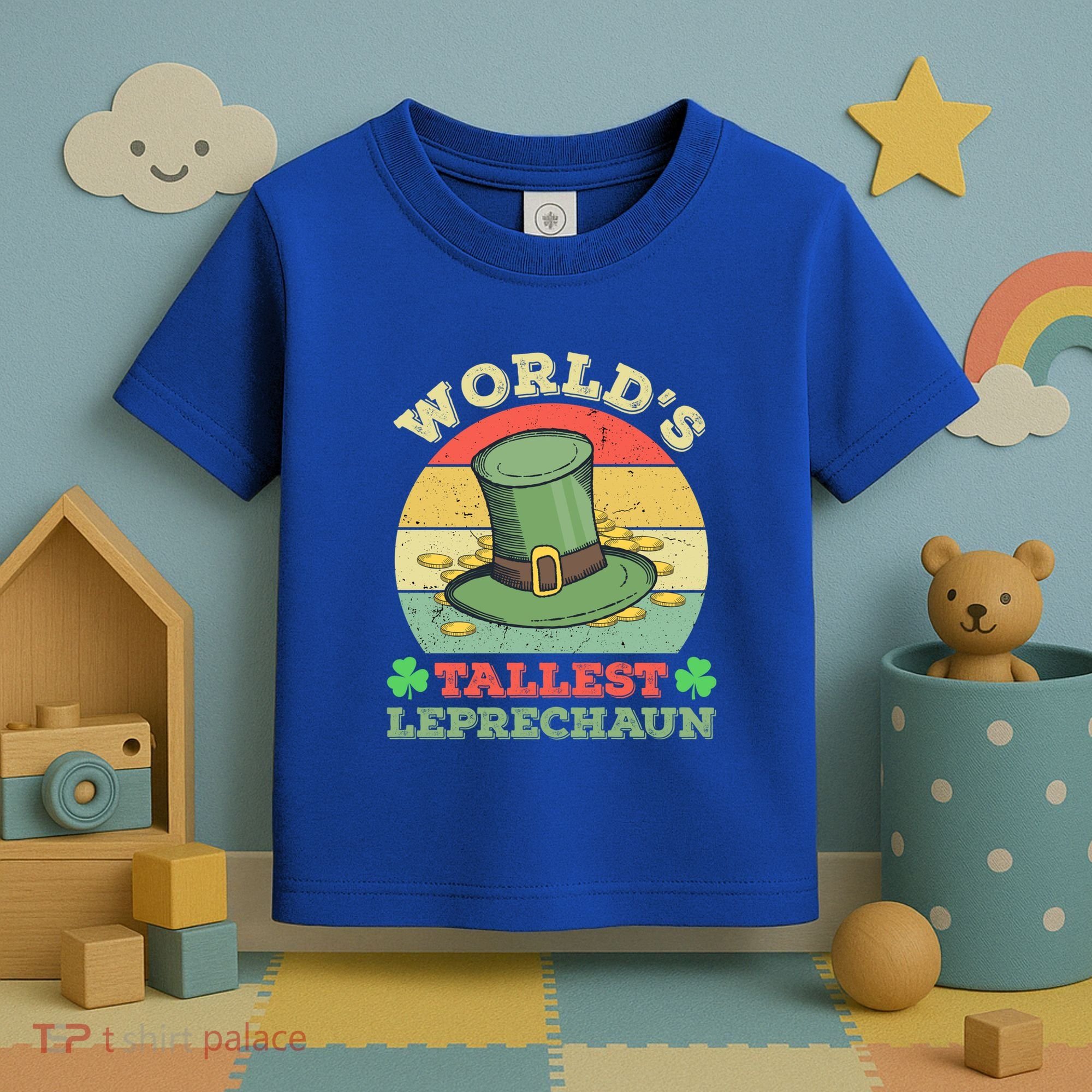 World's Tallest Leprechaun Irish Funny St Patricks Day Great Gift Toddler T-Shirt
