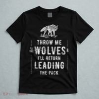 Wolf Throw Me To The Wolves Leadership T-Shirt thumb 5