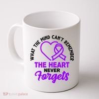 What The Mind Can't Remember The Heart Never Forgets Pancreatic Cancer Coffee Mug thumb 0