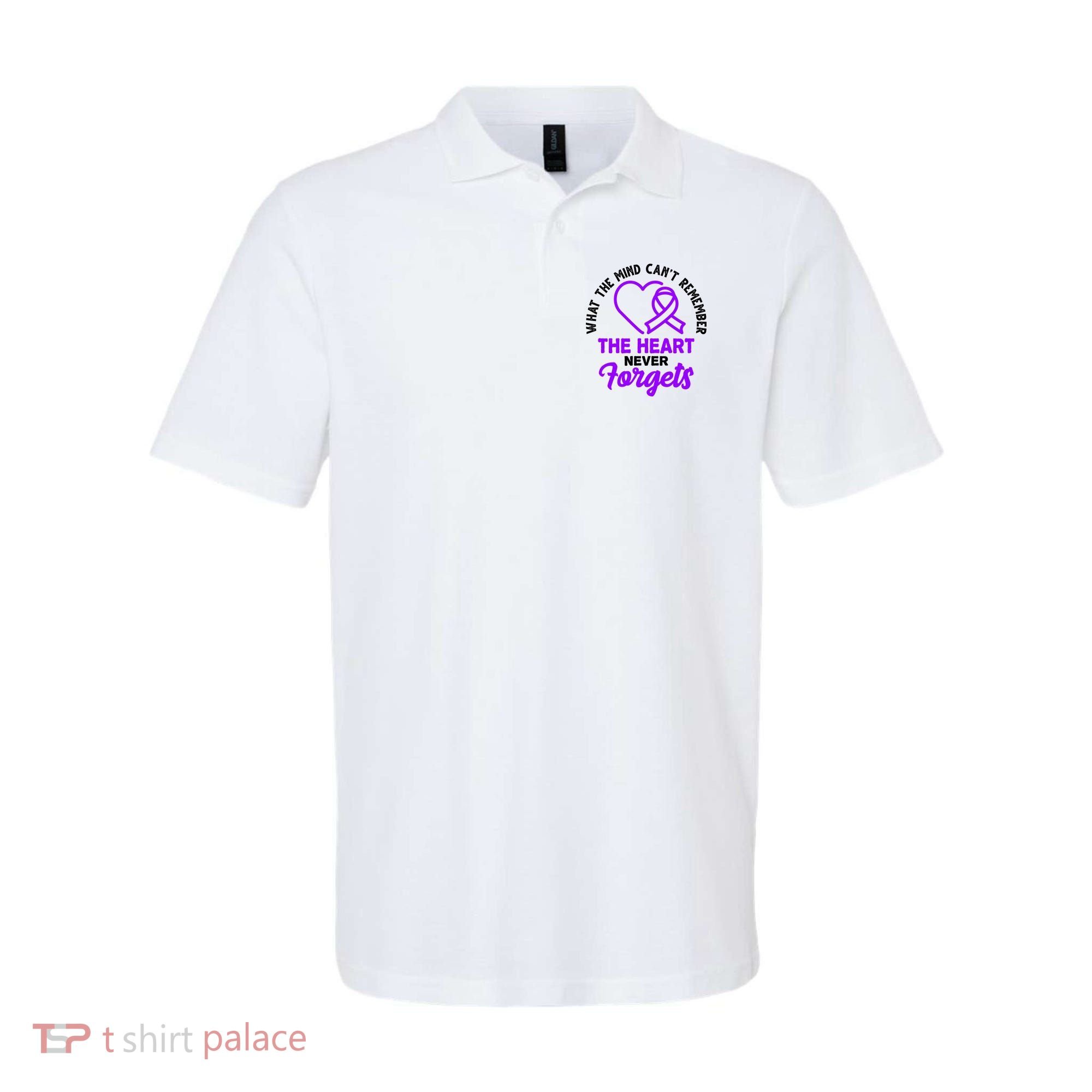 What The Mind Can't Remember The Heart Never Forgets Pancreatic Cancer Polo