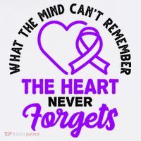 What The Mind Can't Remember The Heart Never Forgets Pancreatic Cancer Polo thumb 3