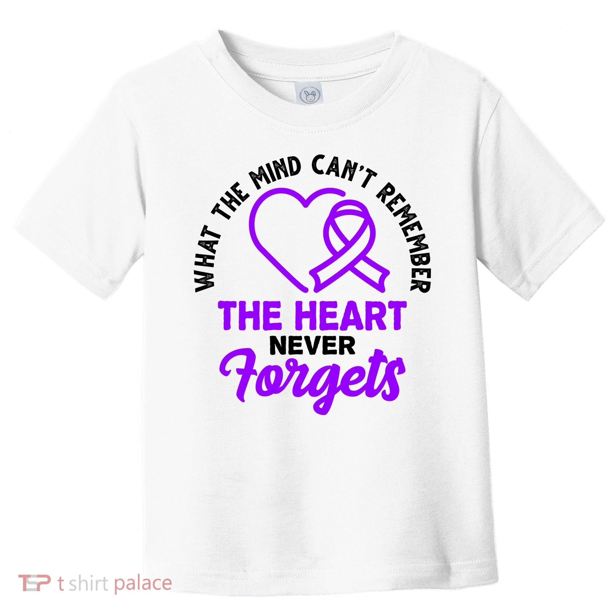 What The Mind Can't Remember The Heart Never Forgets Pancreatic Cancer Toddler T-Shirt