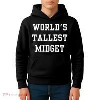 Worlds Tallest Midget Kids Hoodie thumb 4