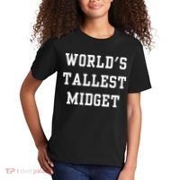 Worlds Tallest Midget Kids T-Shirt thumb 2