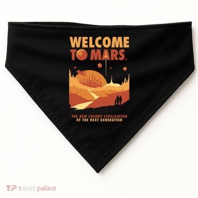 Welcome To Mars USA-Made Doggie Bandana