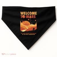 Welcome To Mars USA-Made Doggie Bandana thumb 0