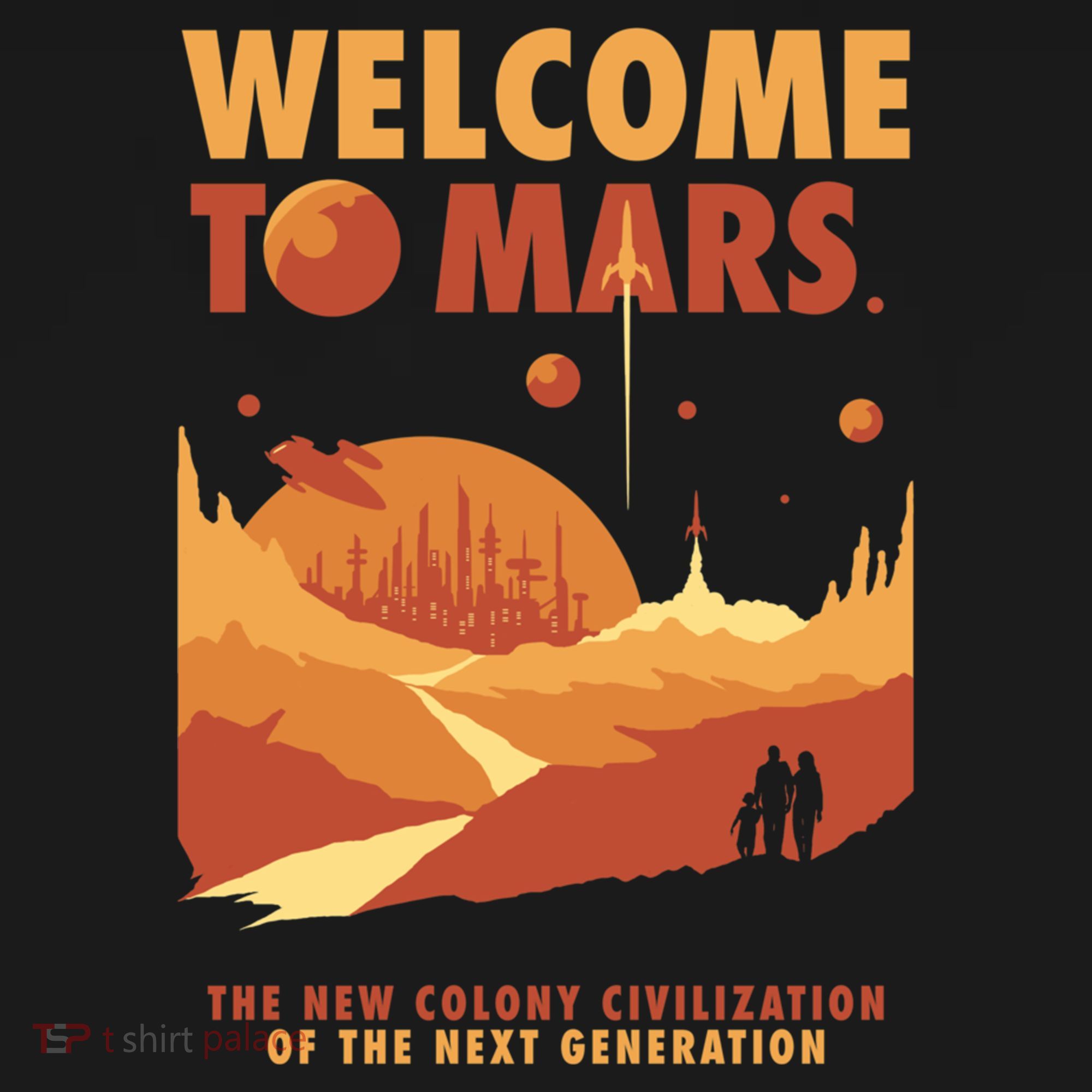 Welcome To Mars Long Sleeve Shirt