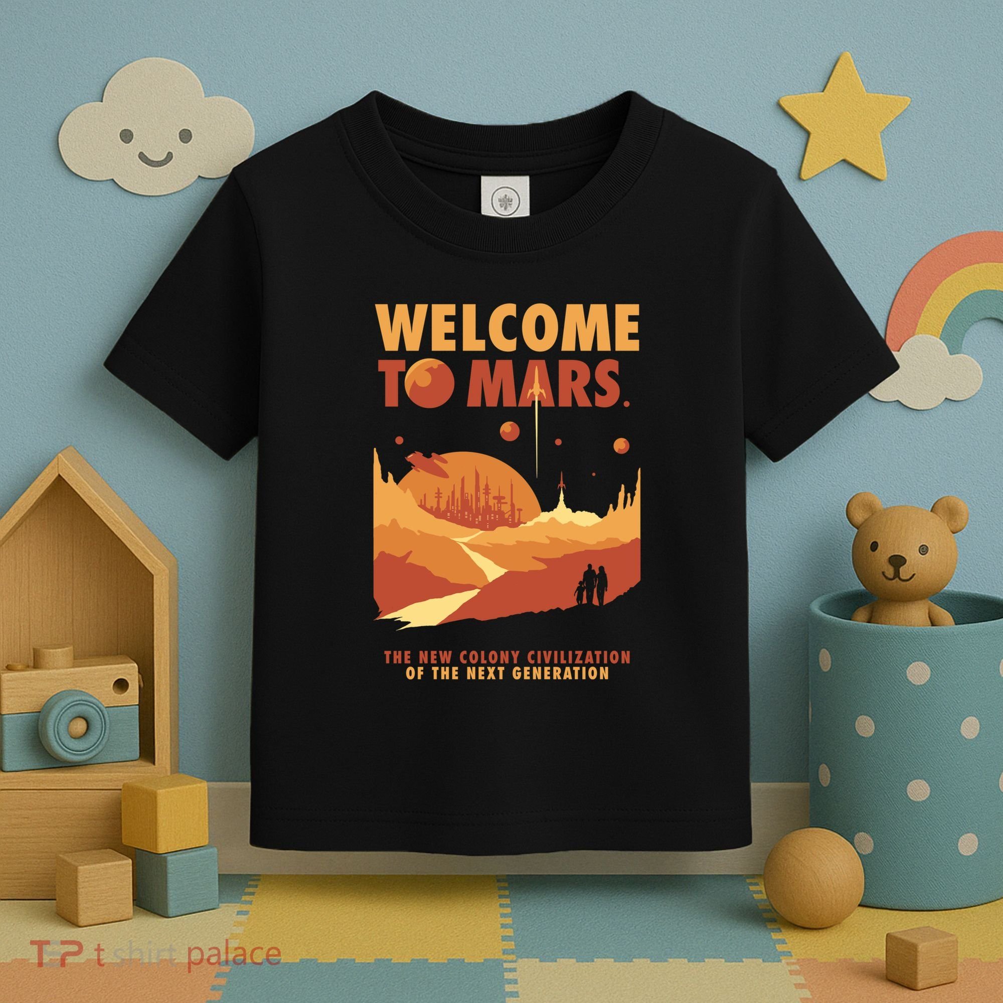 Welcome To Mars Toddler T-Shirt