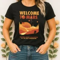 Welcome To Mars Women's T-Shirt thumb 2