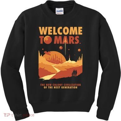 Welcome To Mars Kids Sweatshirt