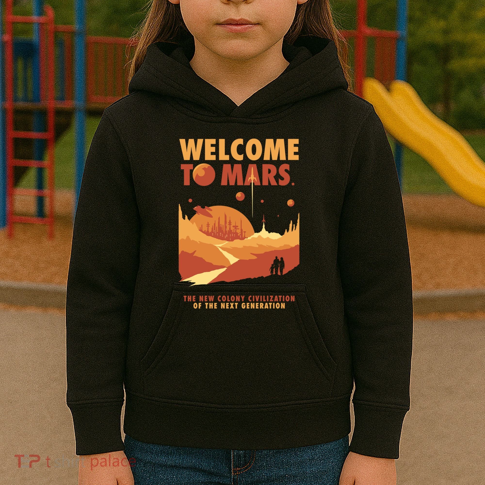 Welcome To Mars Kids Hoodie