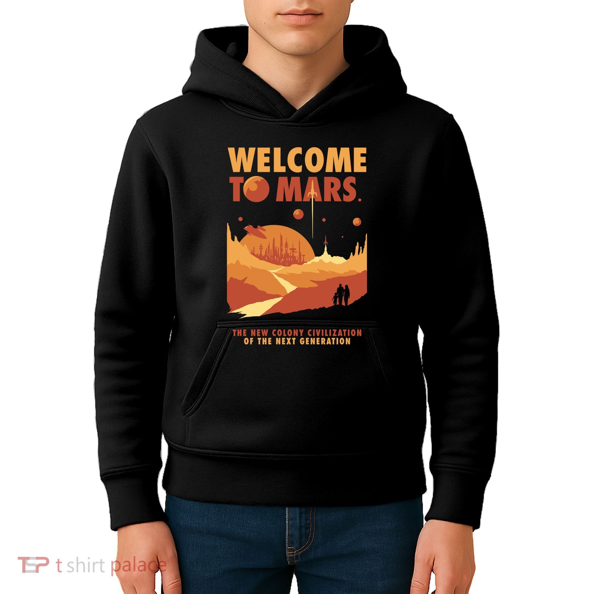 Welcome To Mars Kids Hoodie