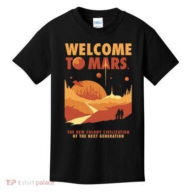 Welcome To Mars Kids T-Shirt