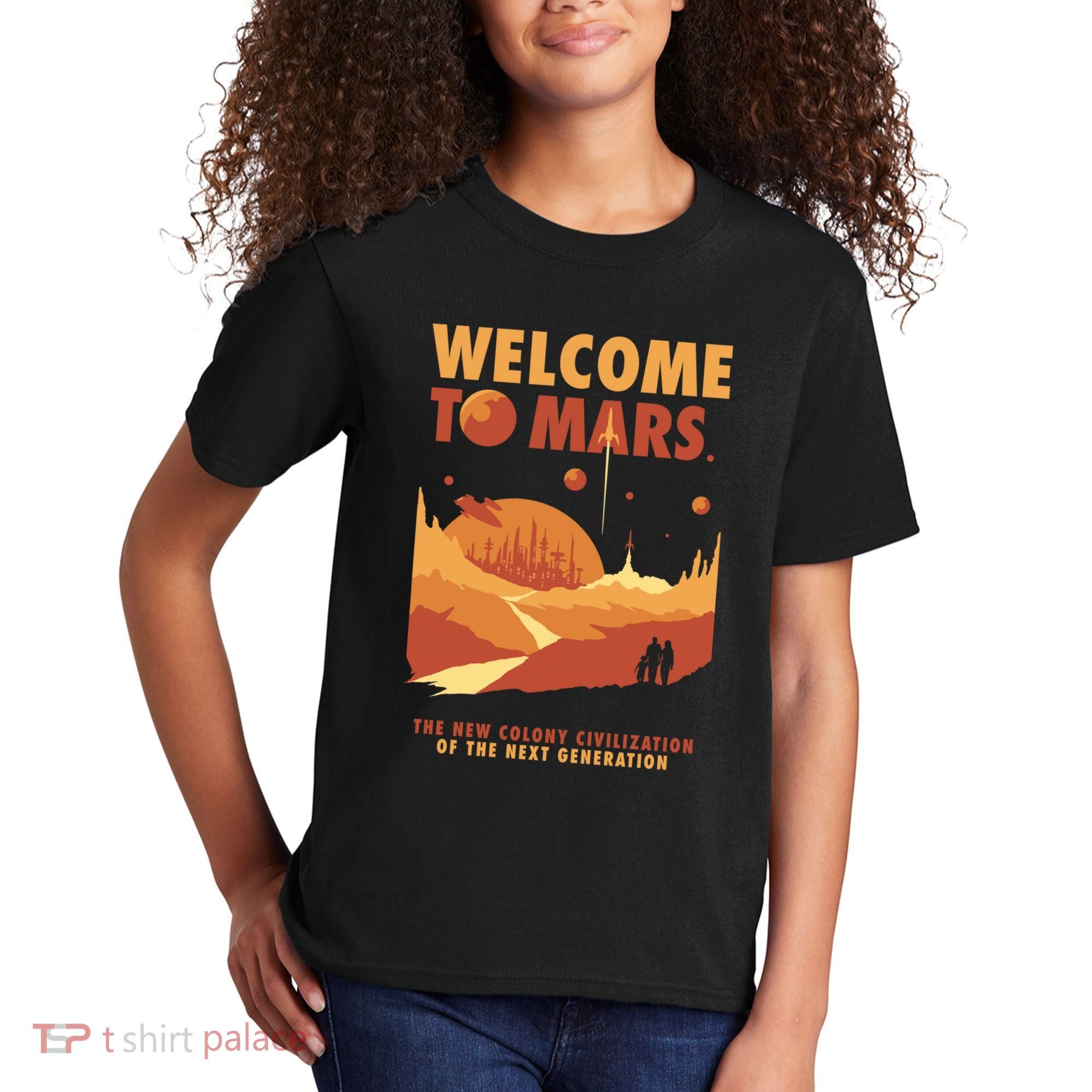 Welcome To Mars Kids T-Shirt